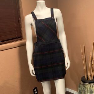 Vtg 90s NWOT overall skirt